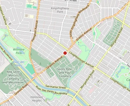 Map showing hatch'd STL