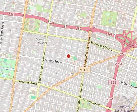 Map showing Little Fox