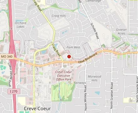 Map showing Nudo House STL