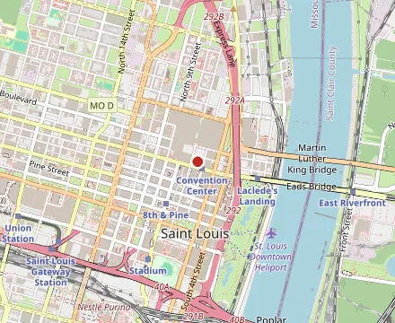 Map showing Sugarfire Smoke House