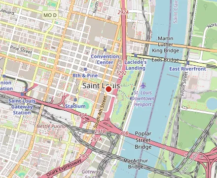 Map showing Carmine's Steak House